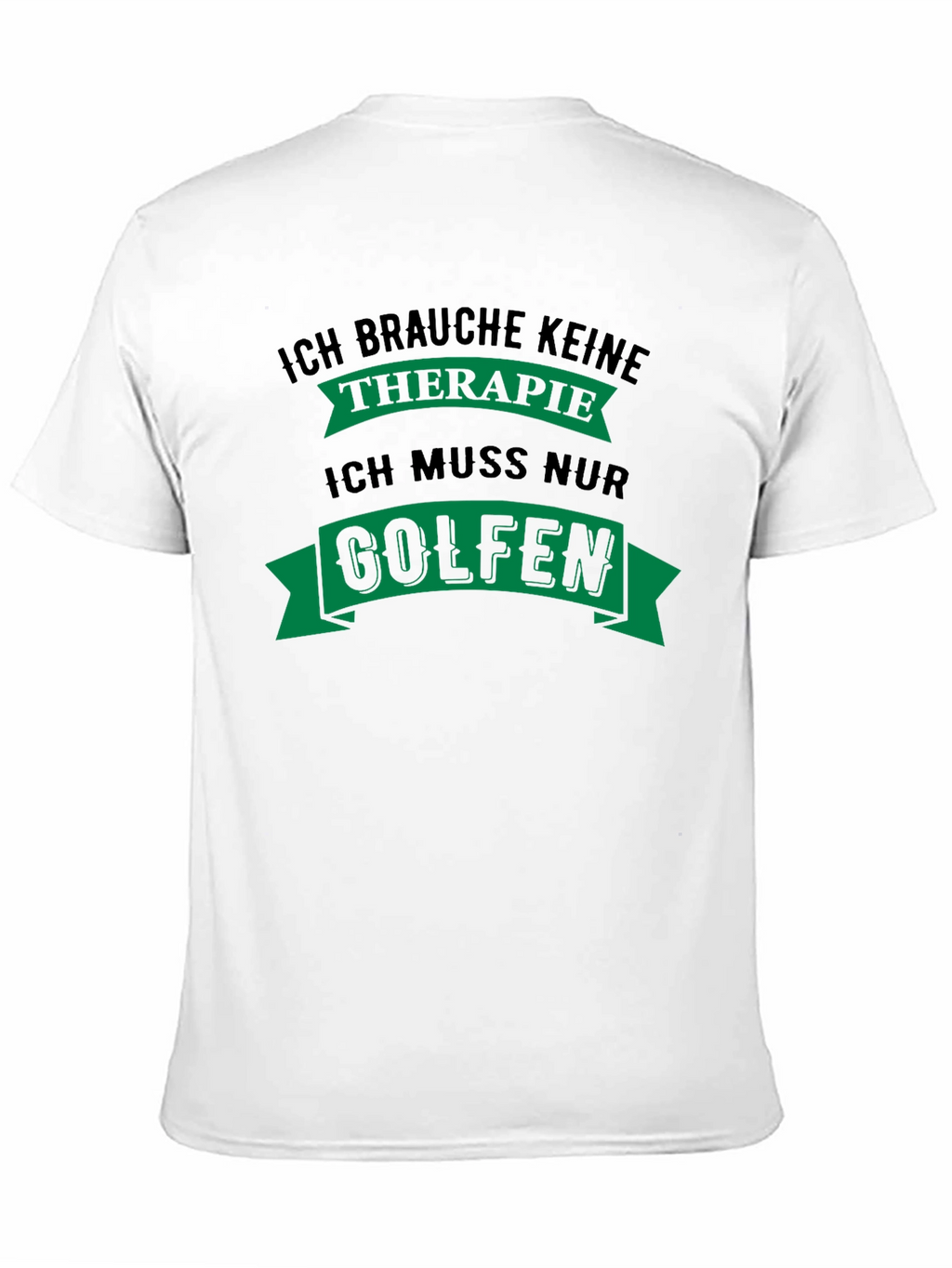 Golf Therapy T-Shirt - Fun Golfer Tee