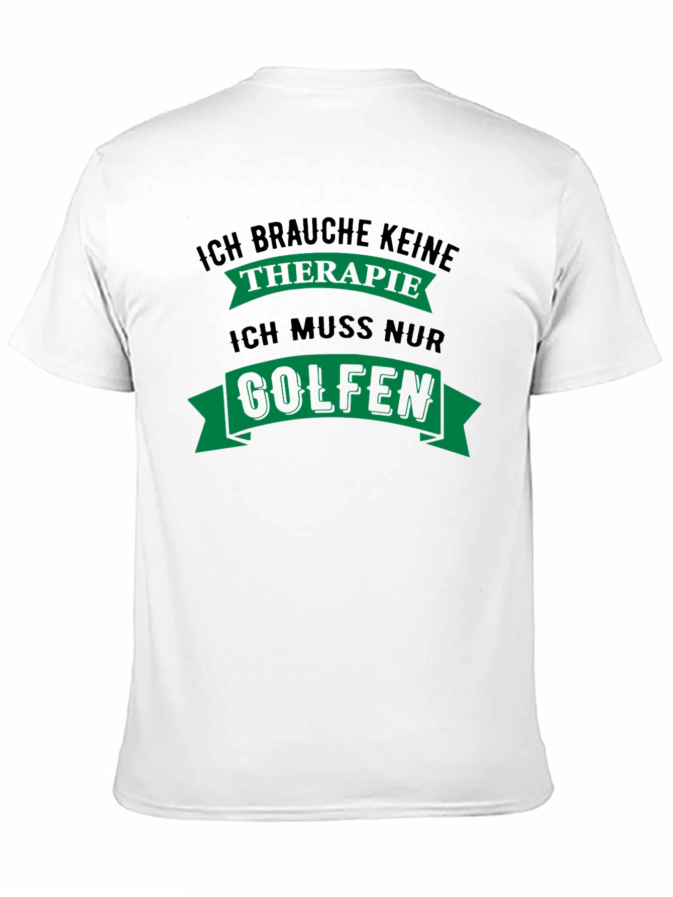 Golf Therapy T-Shirt - Fun Golfer Tee