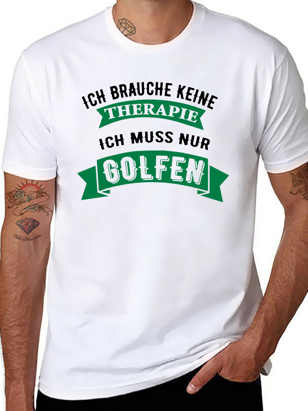 Golf Therapy T-Shirt - Fun Golfer Tee