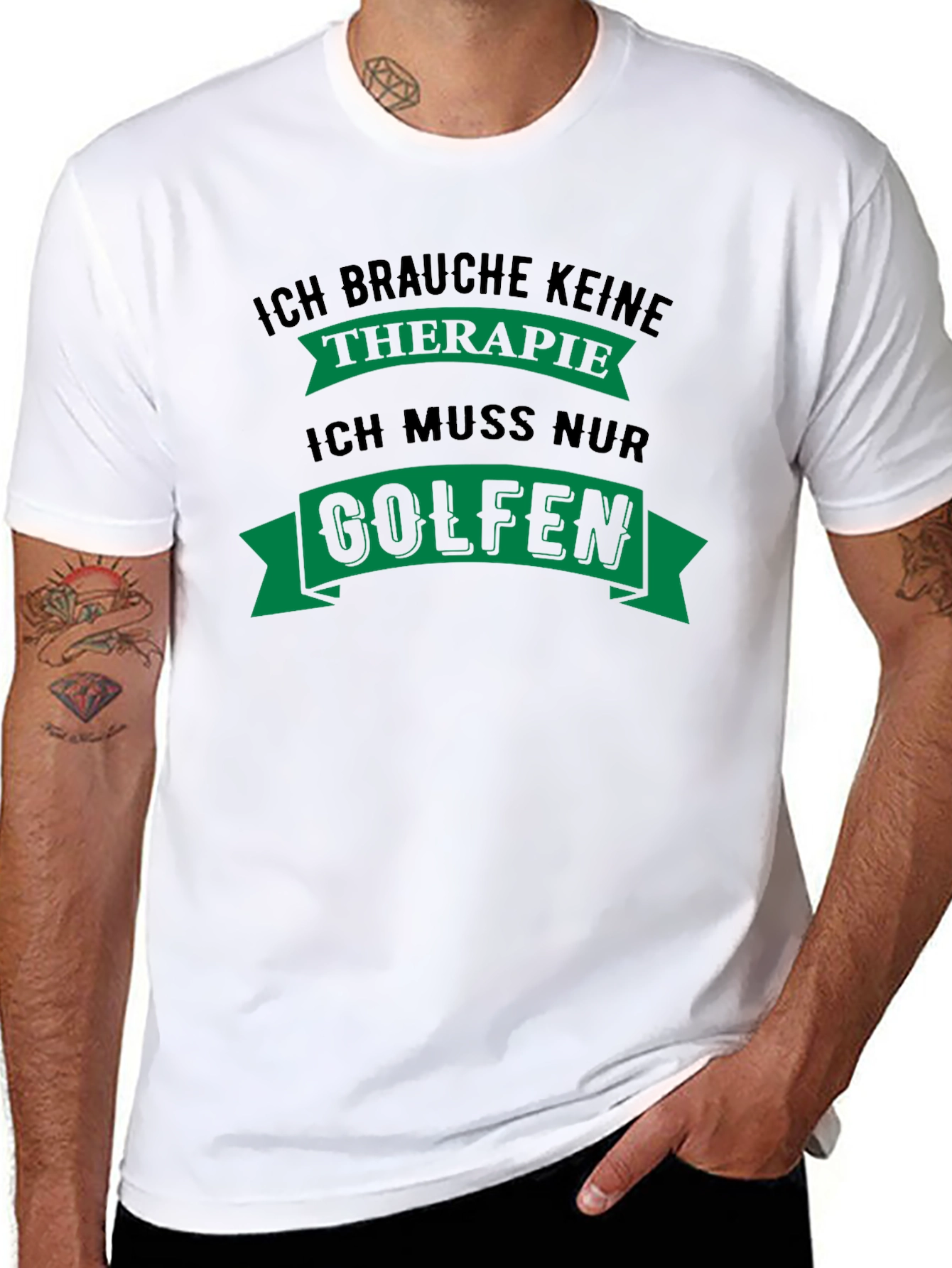 Golf Therapy T-Shirt - Fun Golfer Tee