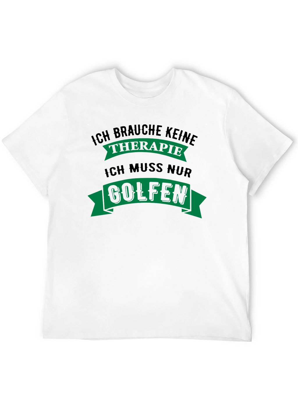 Golf Therapy T-Shirt - Fun Golfer Tee