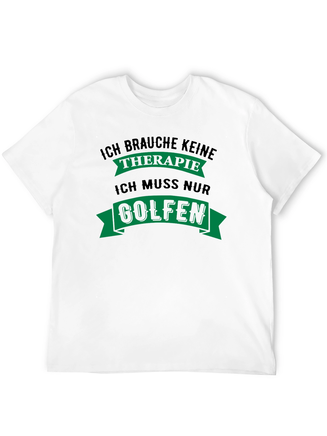 Golf Therapy T-Shirt - Fun Golfer Tee