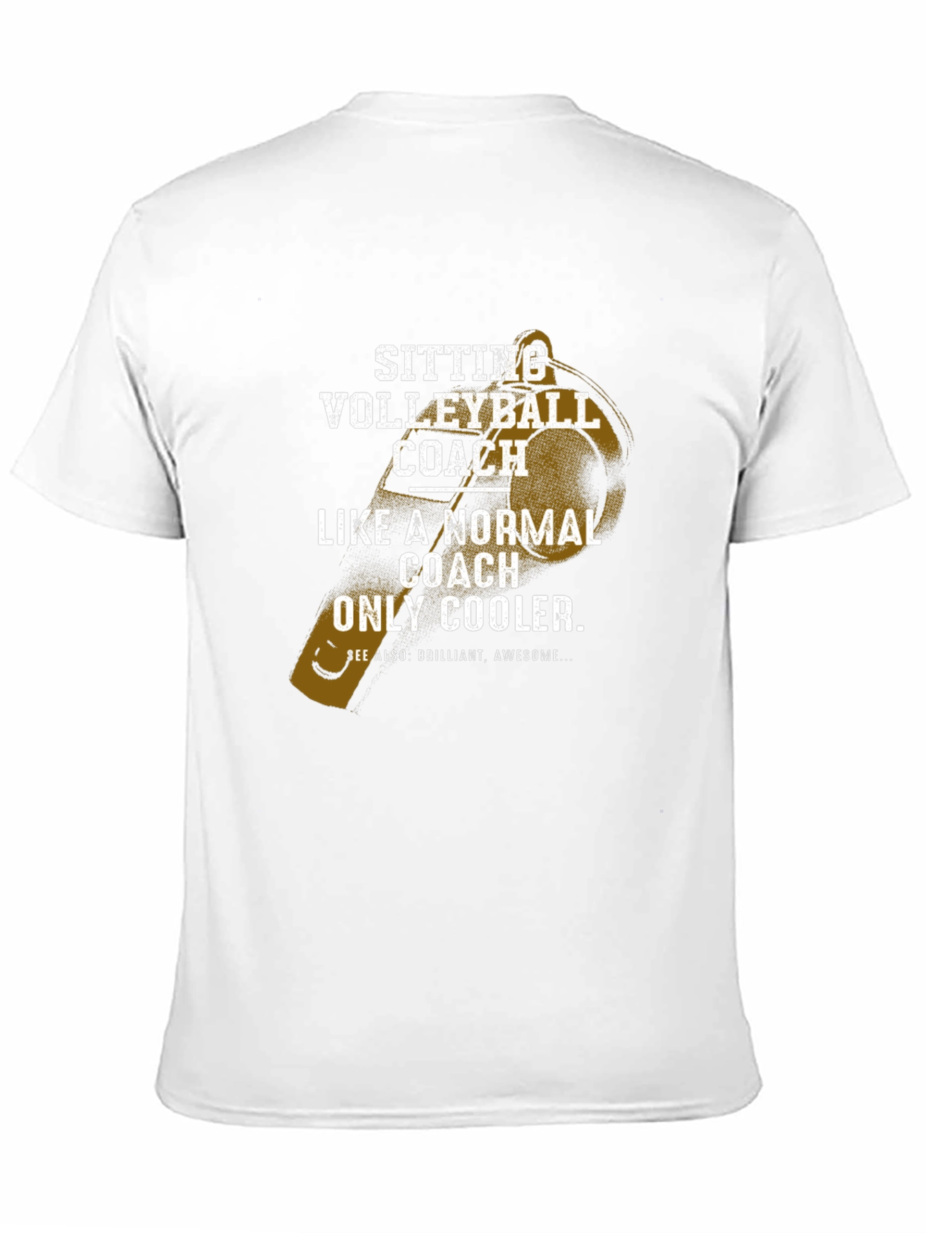 Sitting Volleyball Coach T-Shirt