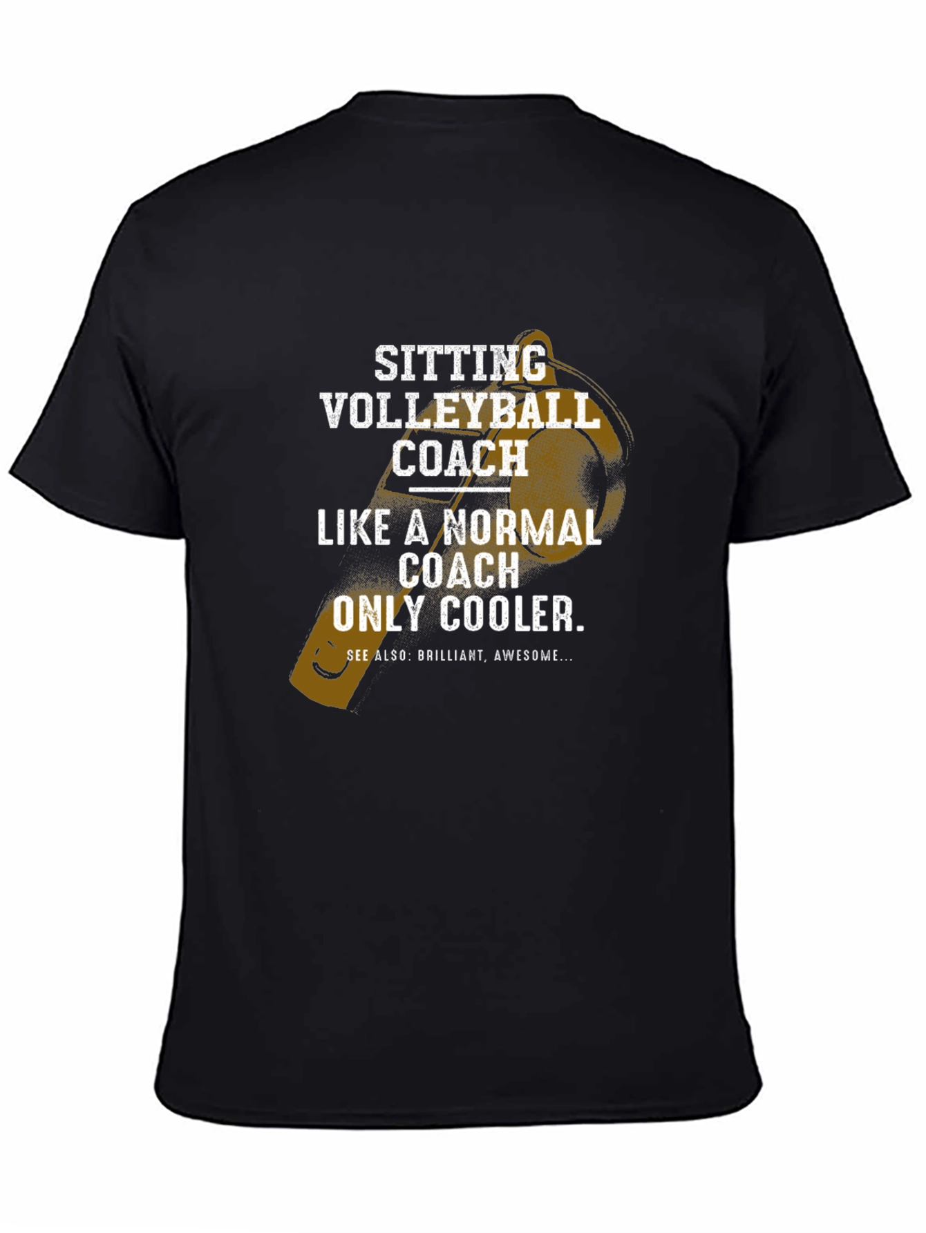 Sitting Volleyball Coach T-Shirt