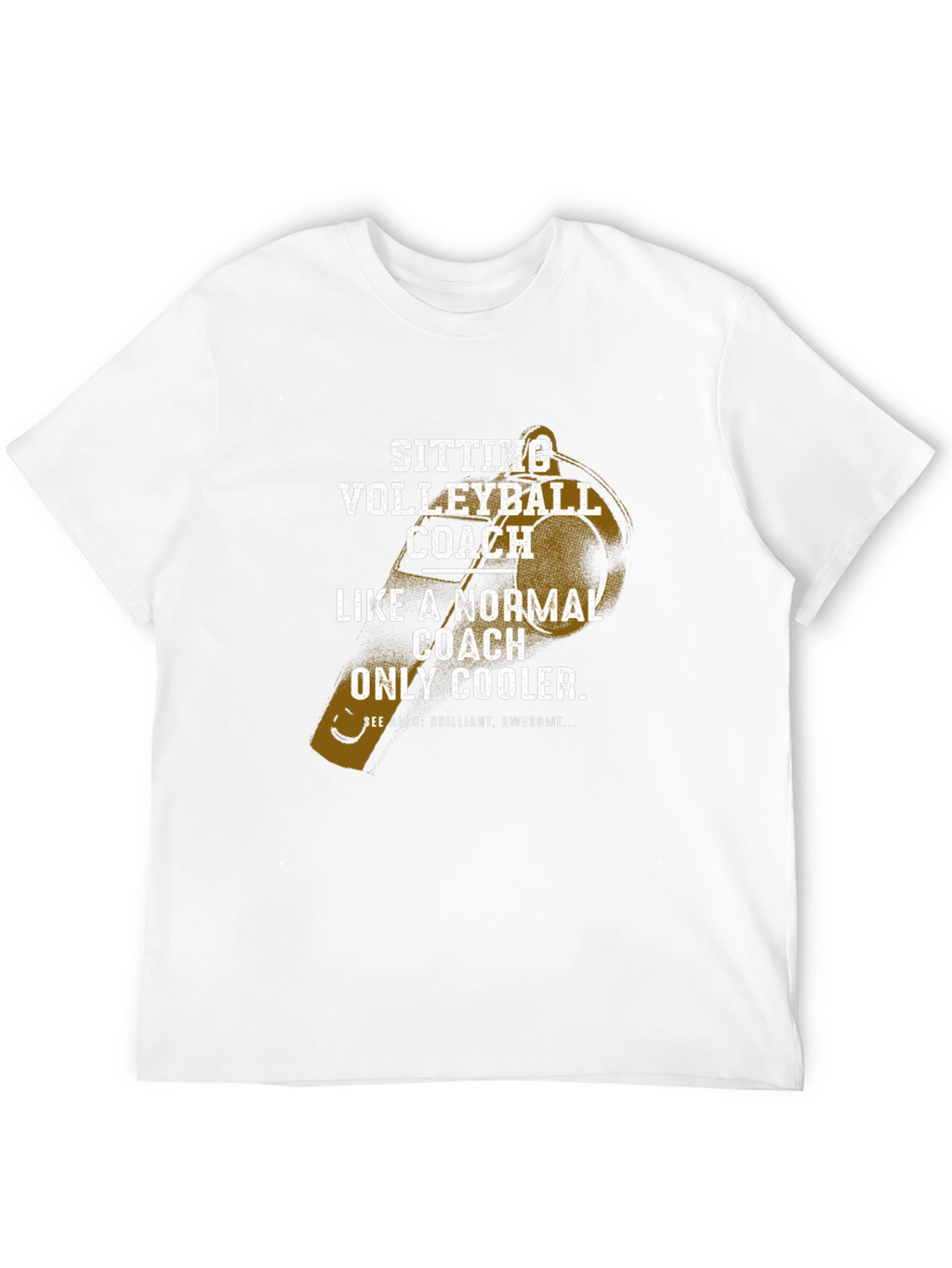 Sitting Volleyball Coach T-Shirt