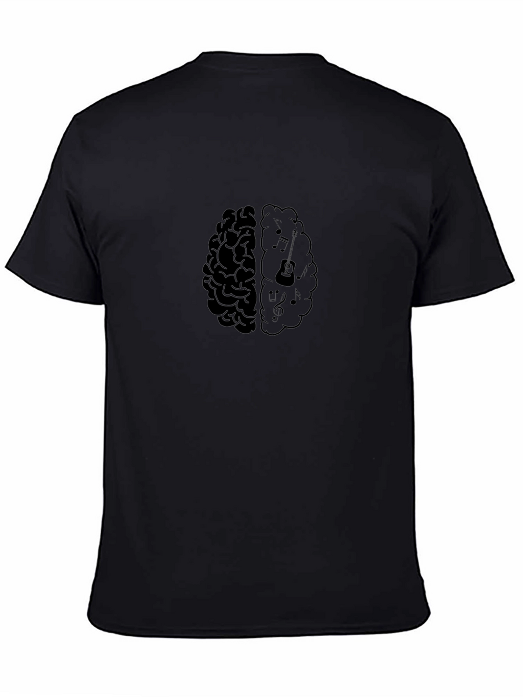 Brain Music T-Shirt - Black