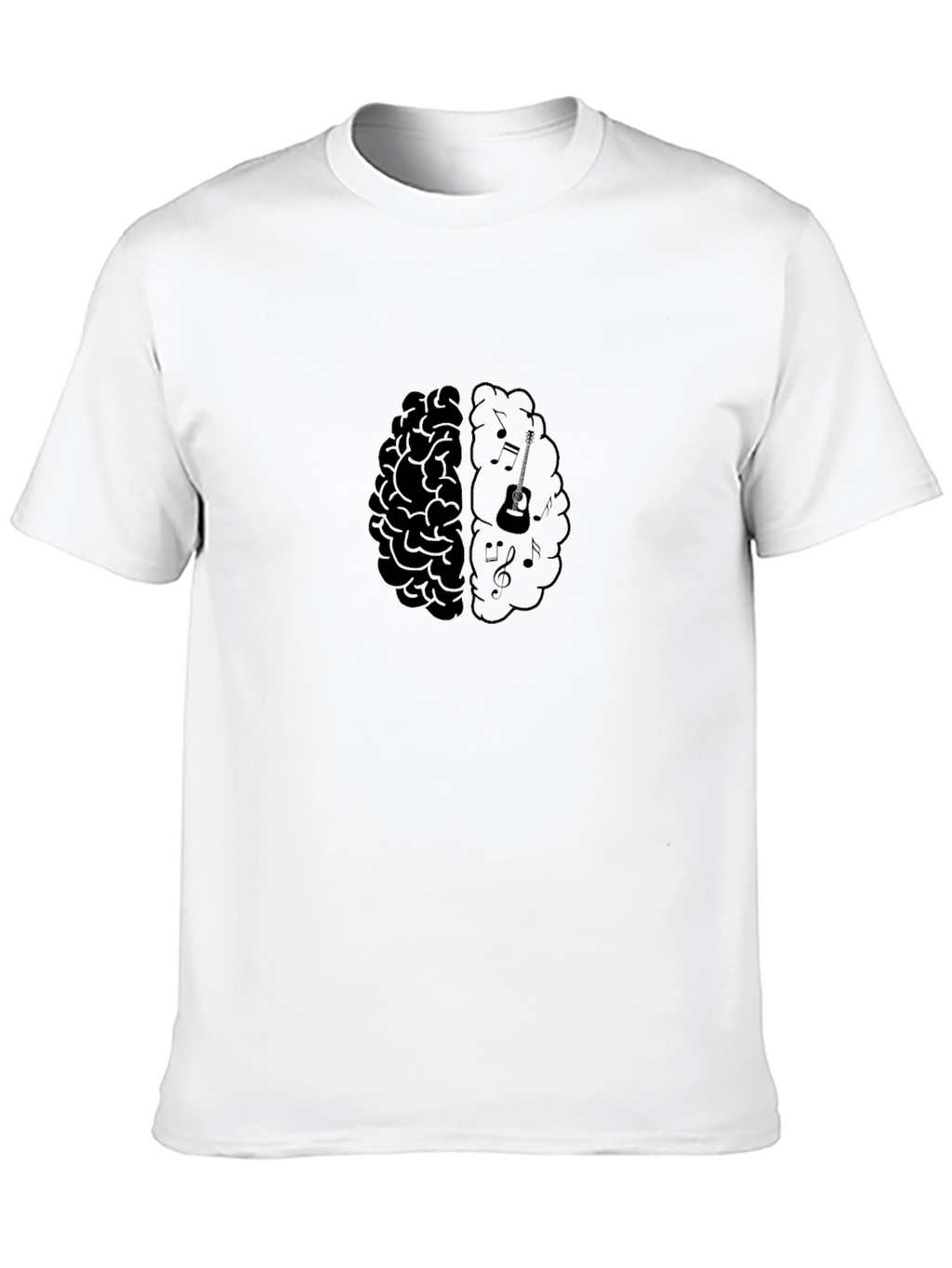Brain Music T-Shirt - Black