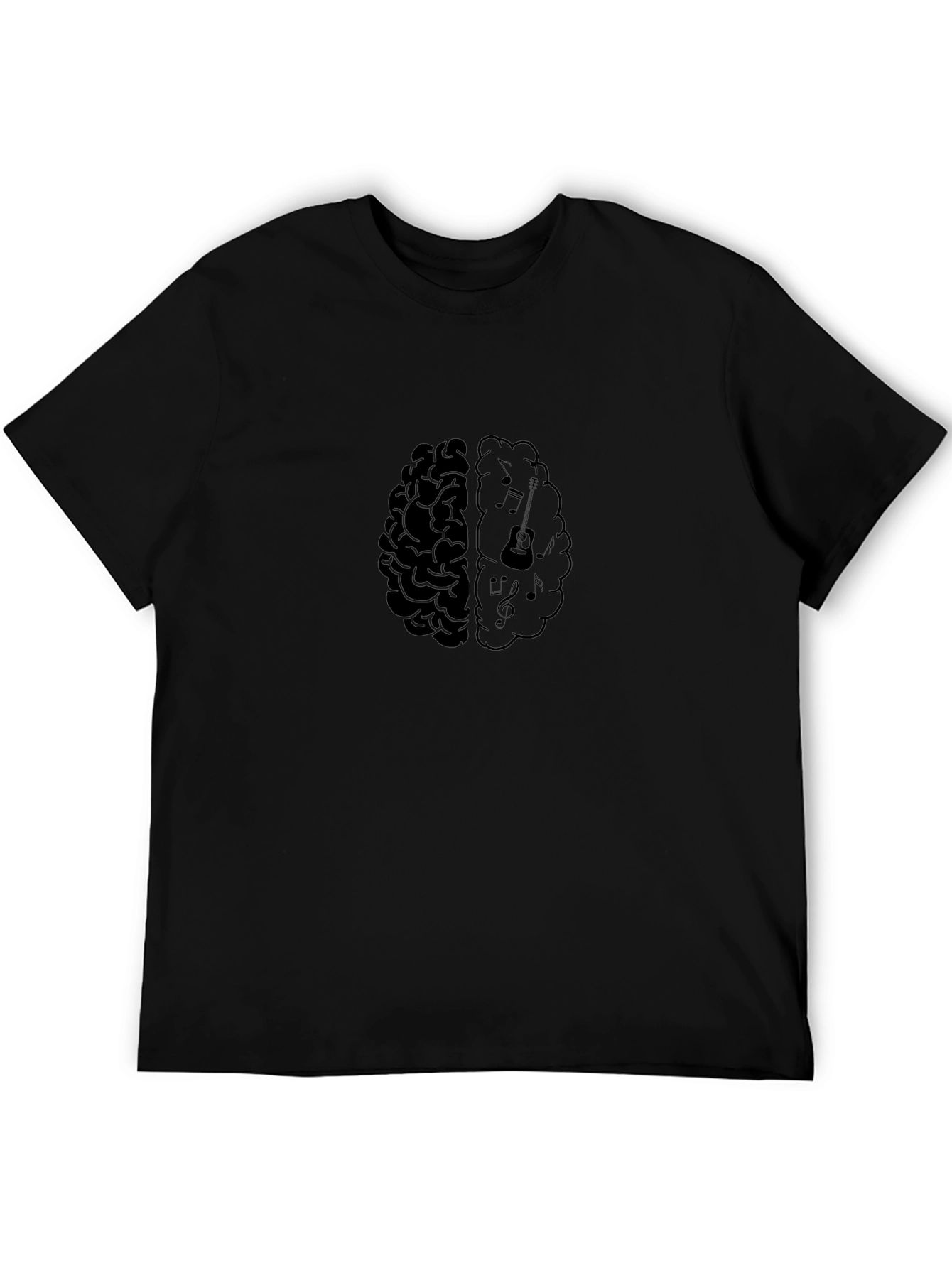 Brain Music T-Shirt - Black