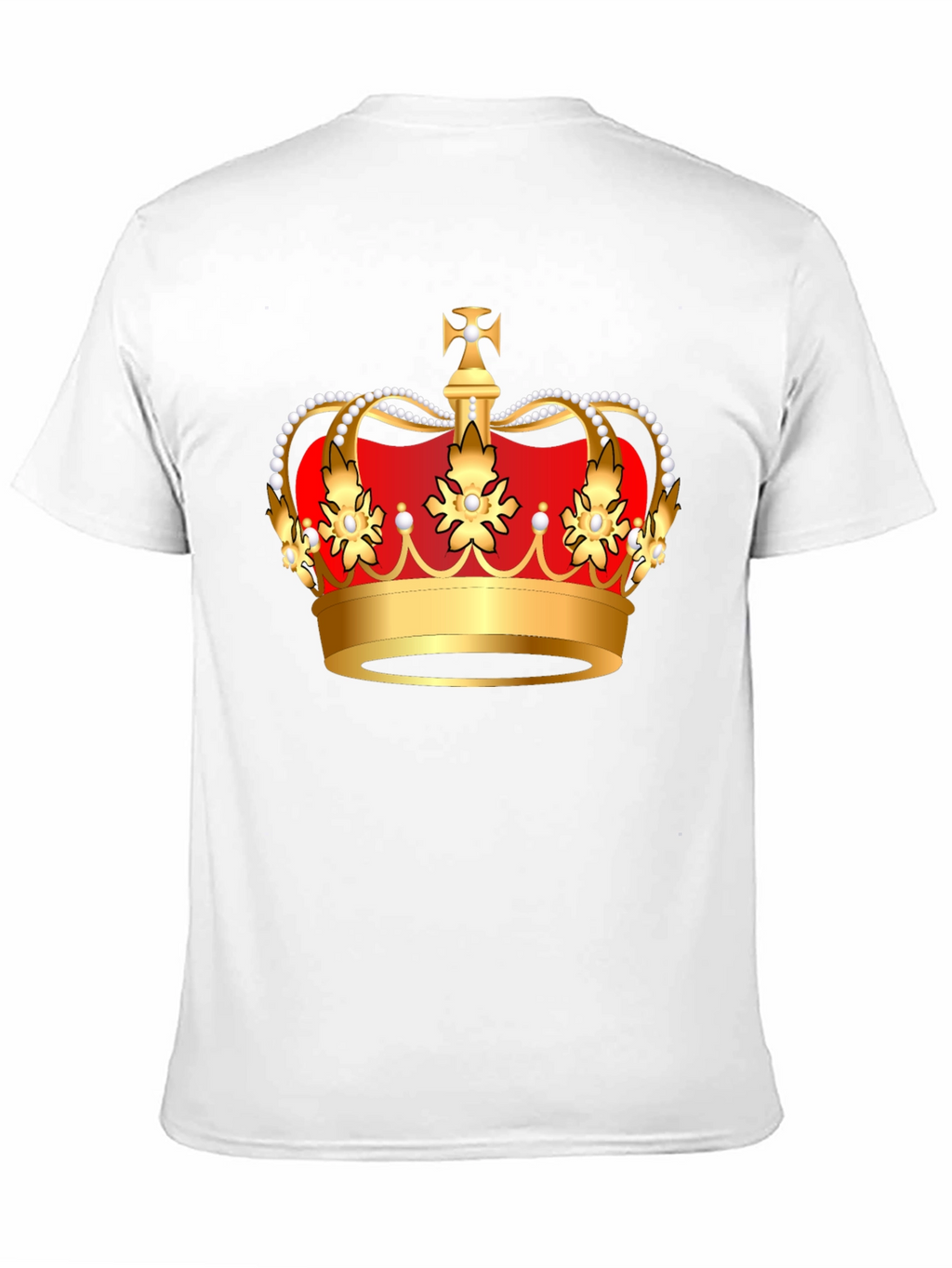 Royal Crown Graphic T-Shirt - Black Cotton Tee
