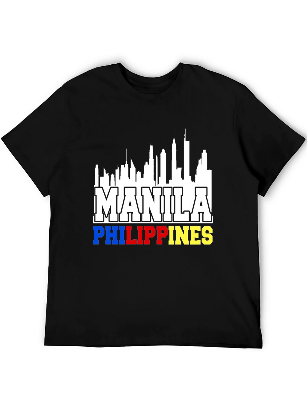 Manila Philippines Skyline T-Shirt