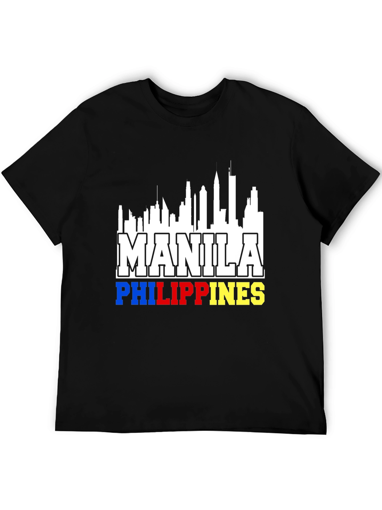 Manila Philippines Skyline T-Shirt