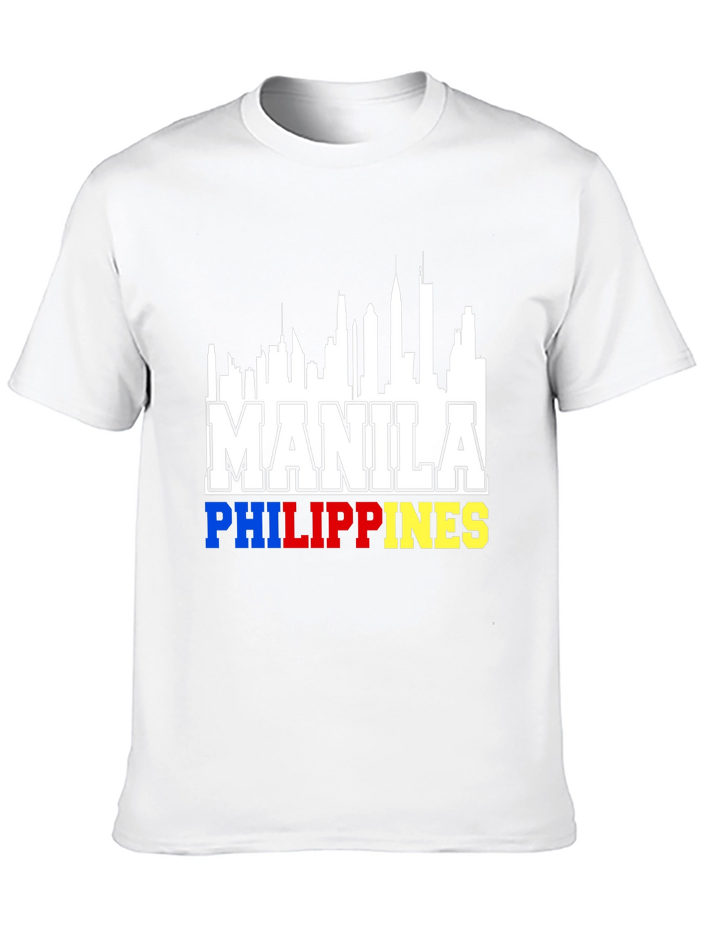 Manila Philippines Skyline T-Shirt