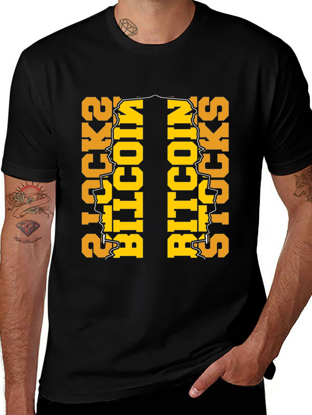 Bitcoin Stocks T-Shirt - Crypto Investor Tee
