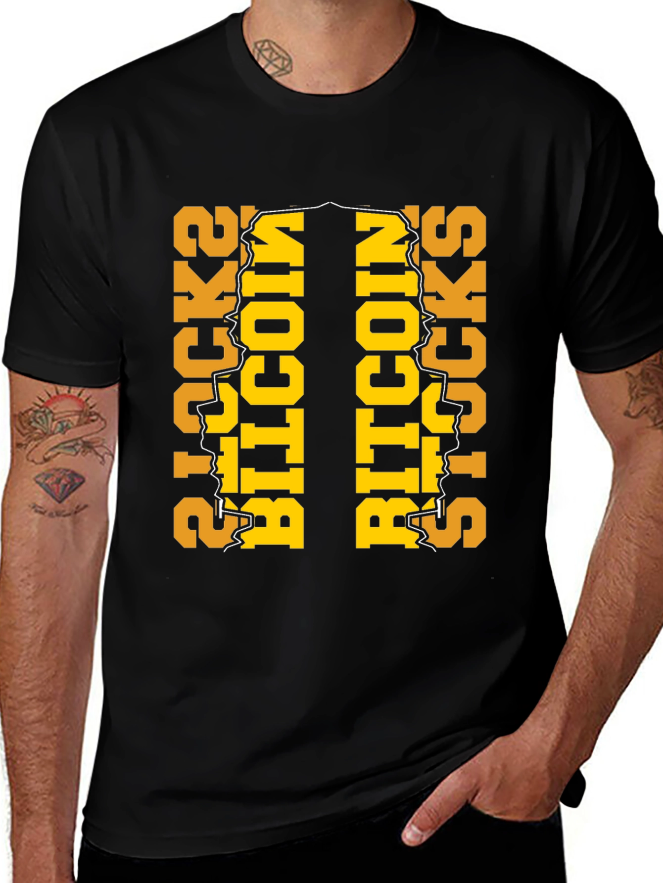 Bitcoin Stocks T-Shirt - Crypto Investor Tee