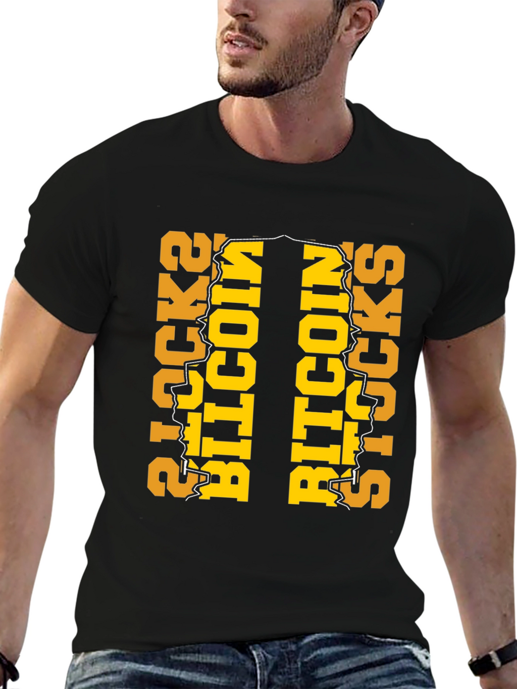 Bitcoin Stocks T-Shirt - Crypto Investor Tee
