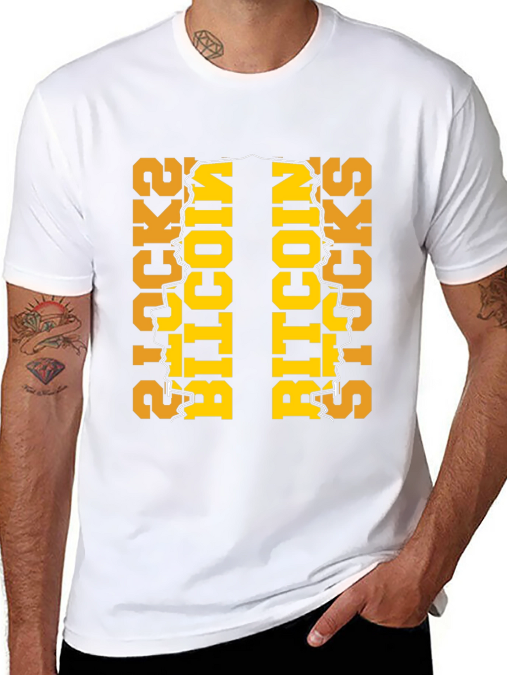 Bitcoin Stocks T-Shirt - Crypto Investor Tee