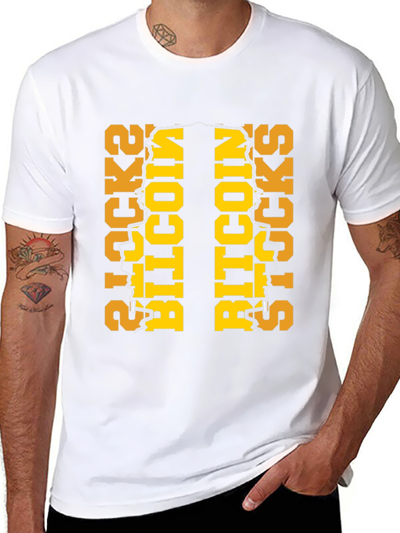 Bitcoin Stocks T-Shirt - Crypto Investor Tee