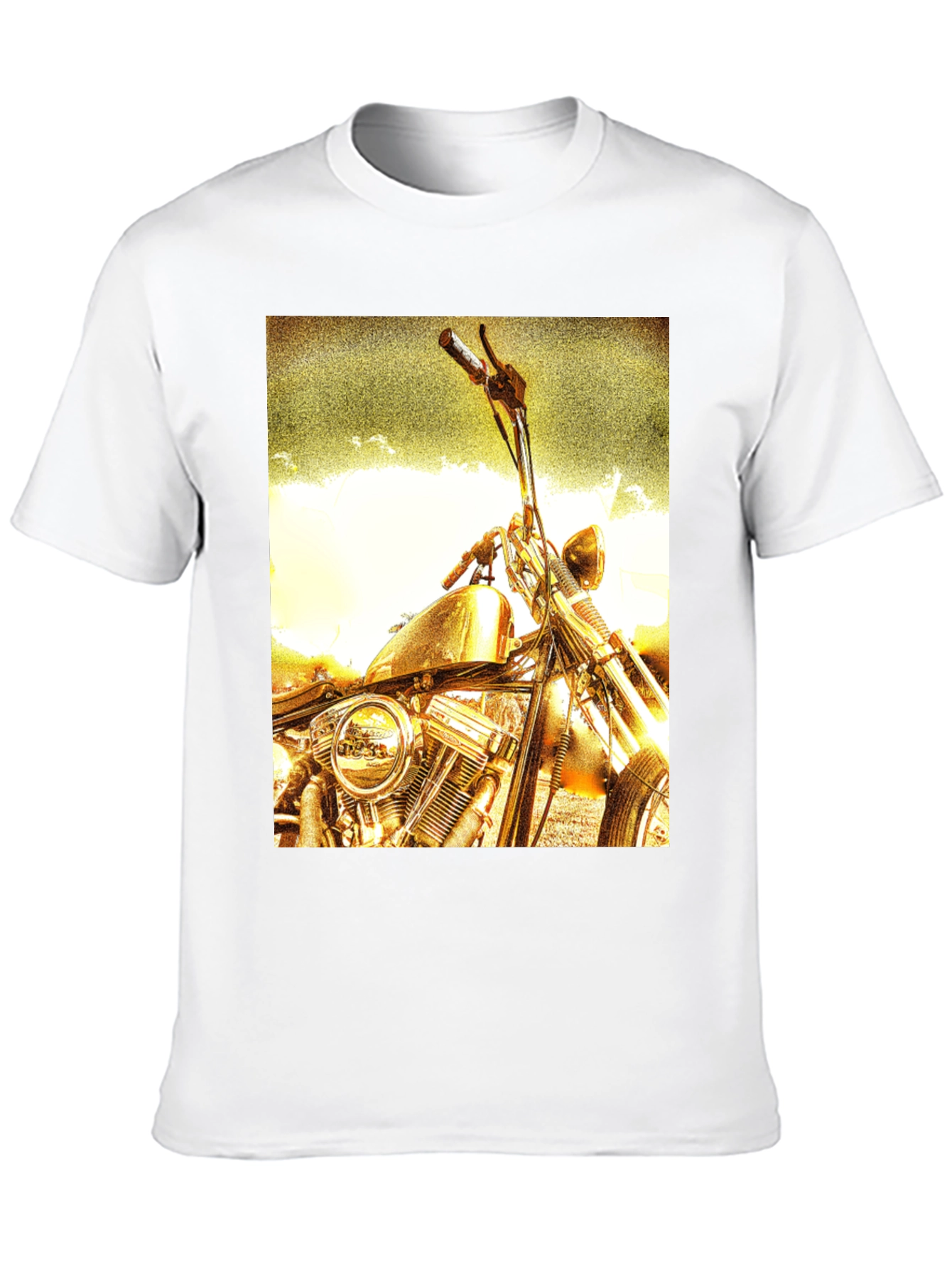 Motorcycle Graphic Tee - Ride in Style