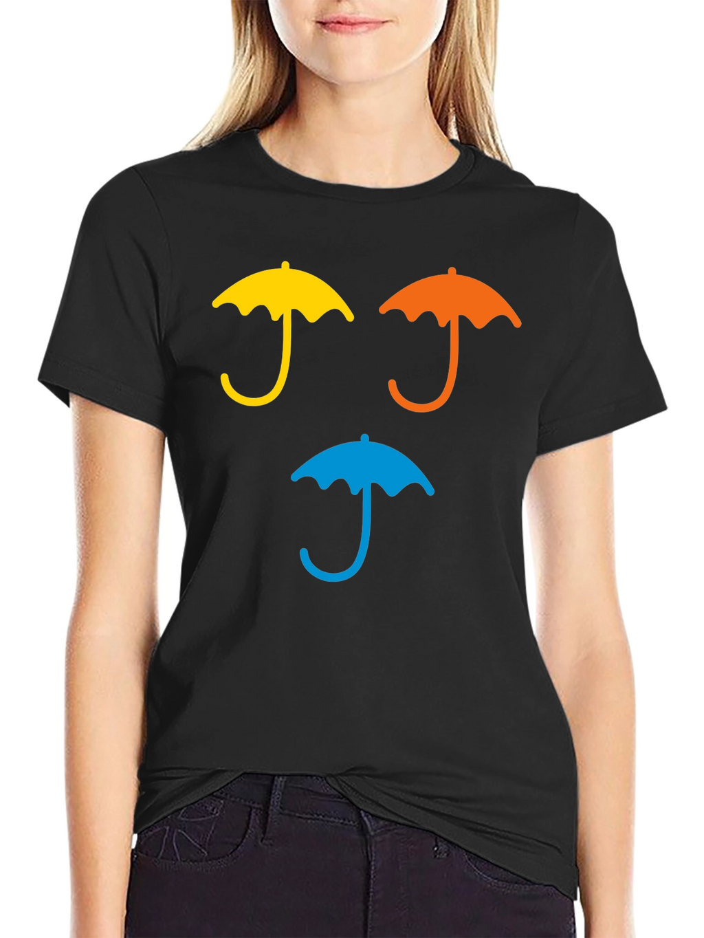 Umbrella Graphic T-Shirt - Casual Wear