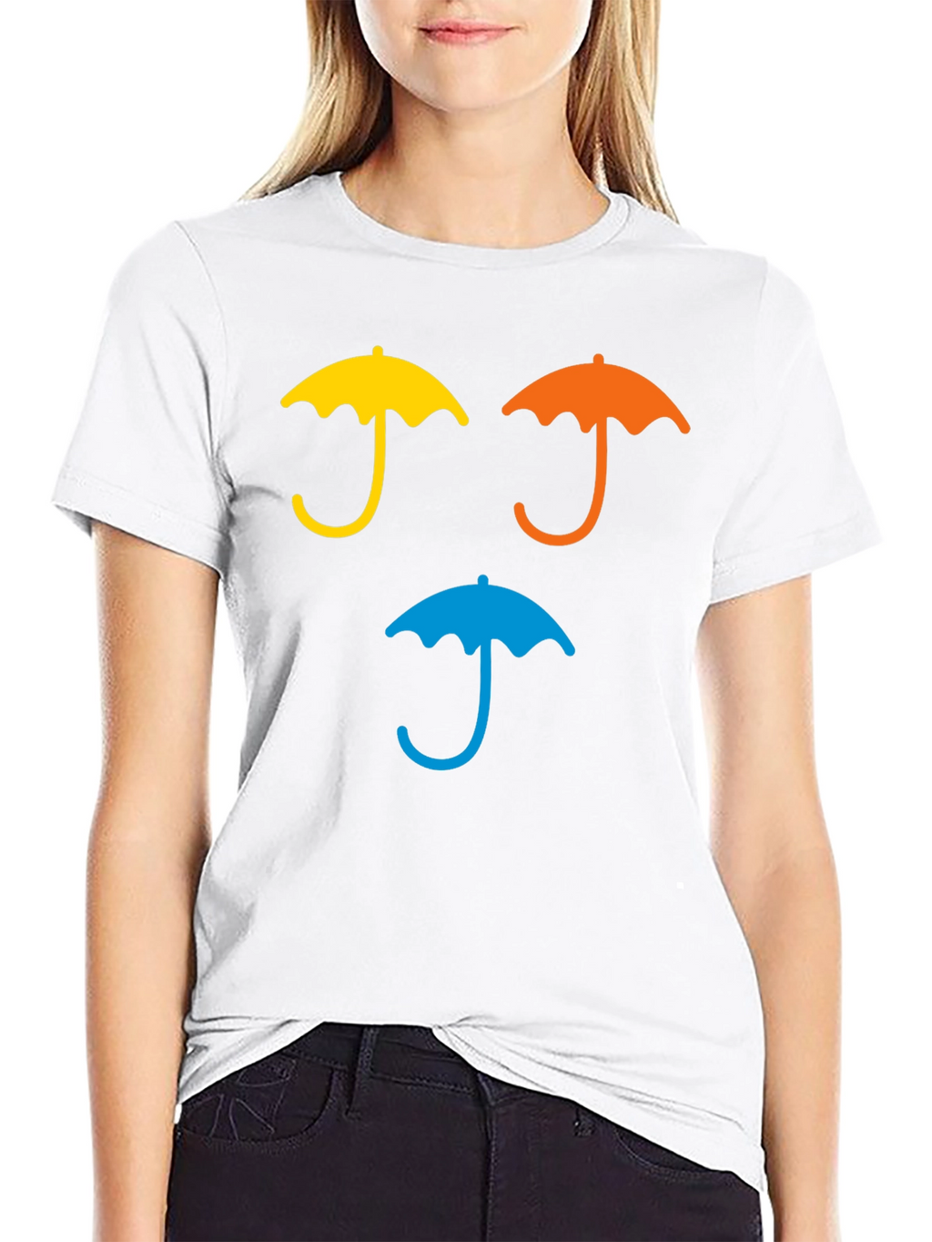 Umbrella Graphic T-Shirt - Casual Wear