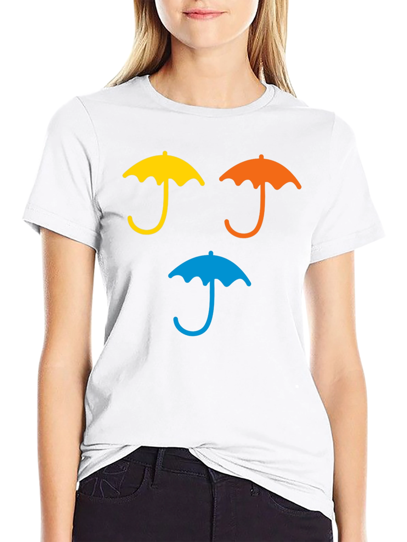 Umbrella Graphic T-Shirt - Casual Wear
