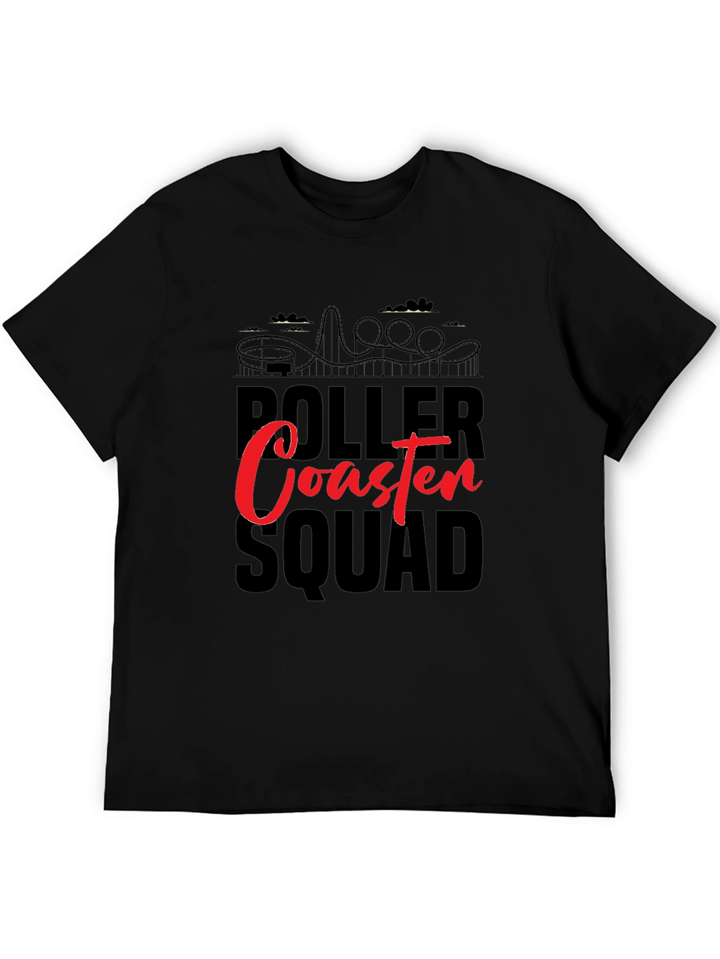 Roller Coaster Squad Graphic Tee