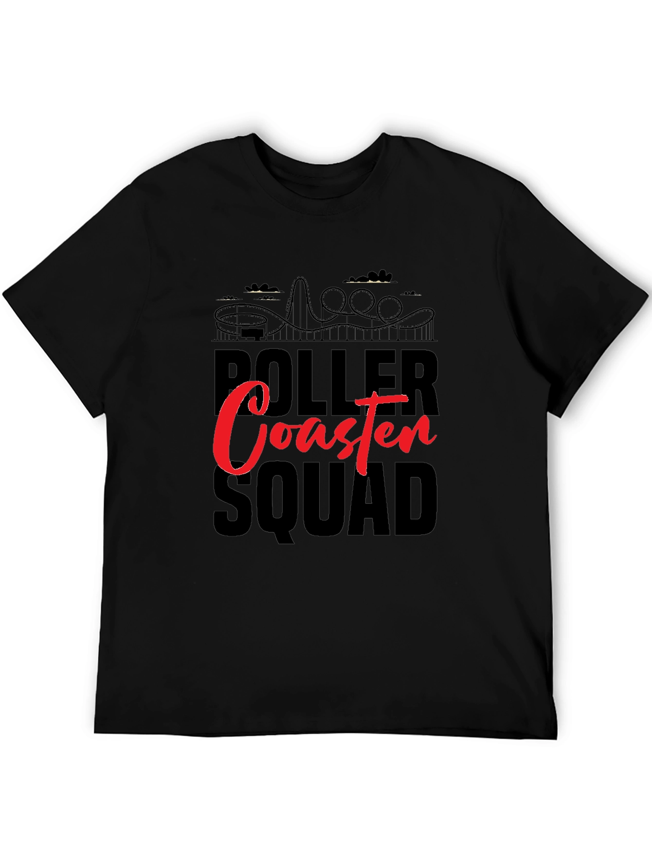Roller Coaster Squad Graphic Tee