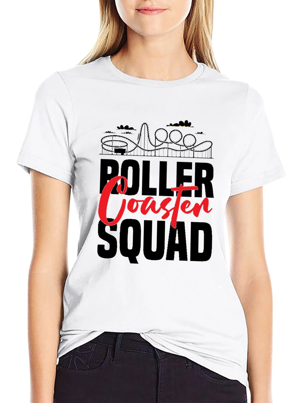 Roller Coaster Squad Graphic Tee