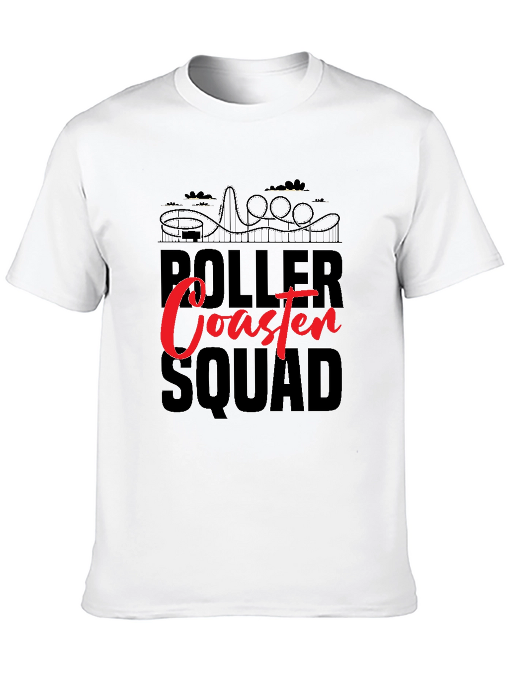 Roller Coaster Squad Graphic Tee