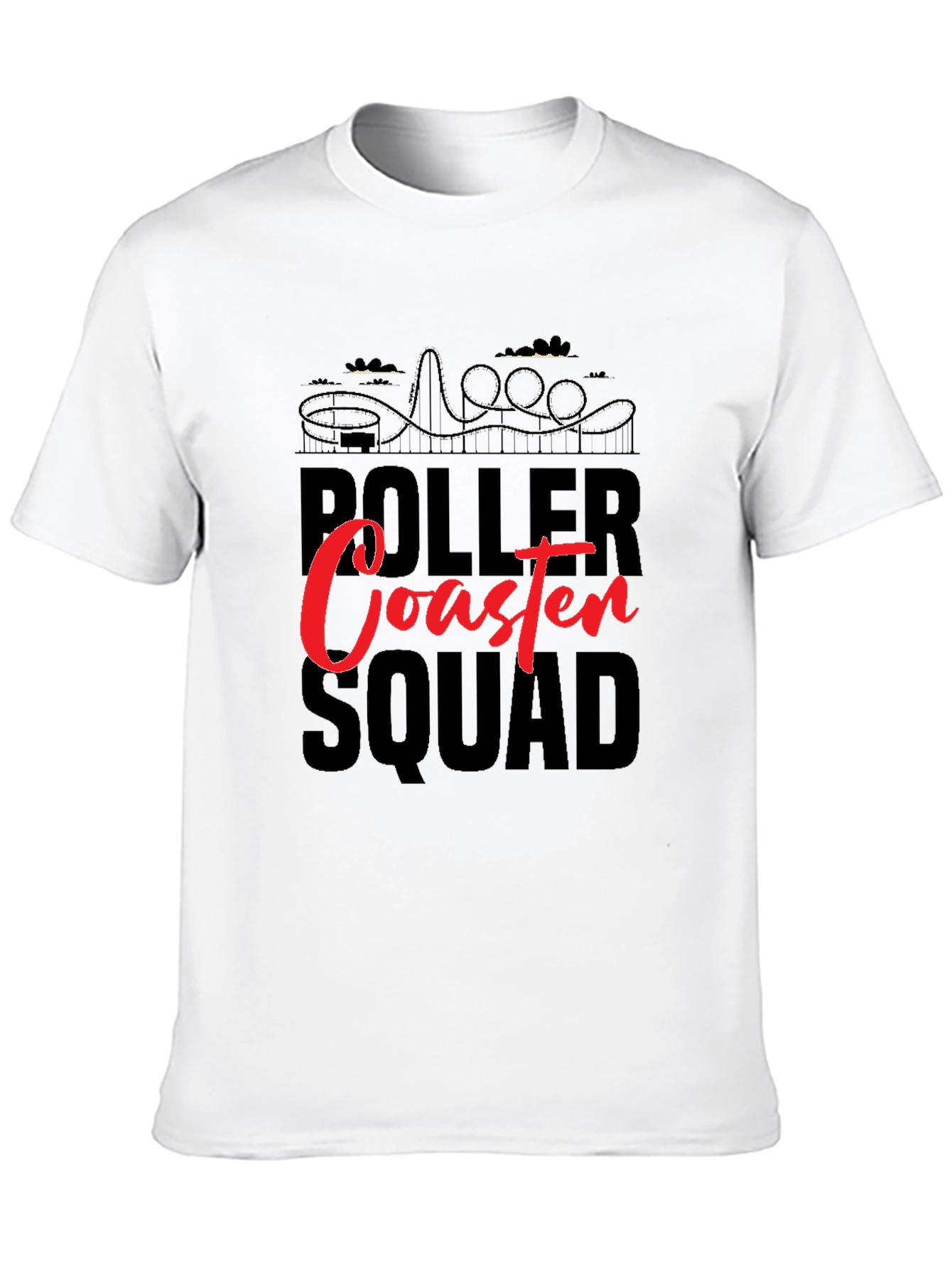 Roller Coaster Squad Graphic Tee