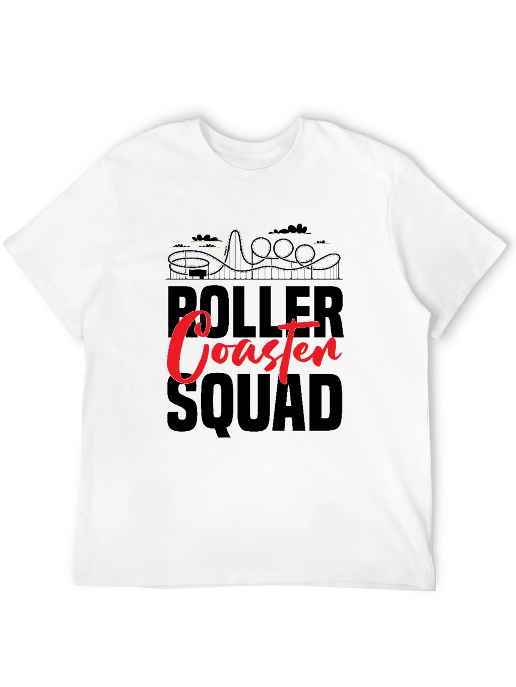Roller Coaster Squad Graphic Tee