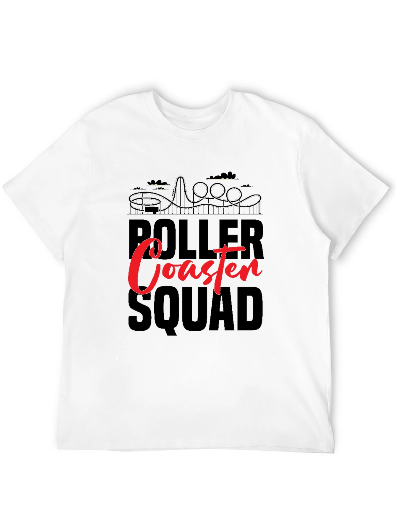 Roller Coaster Squad Graphic Tee