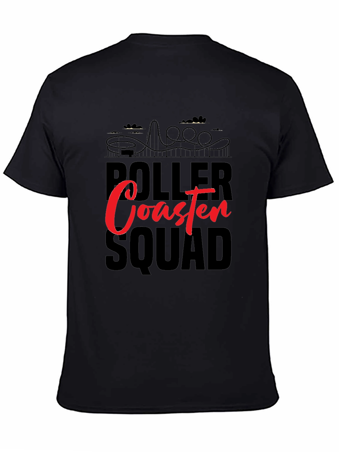 Roller Coaster Squad Graphic Tee