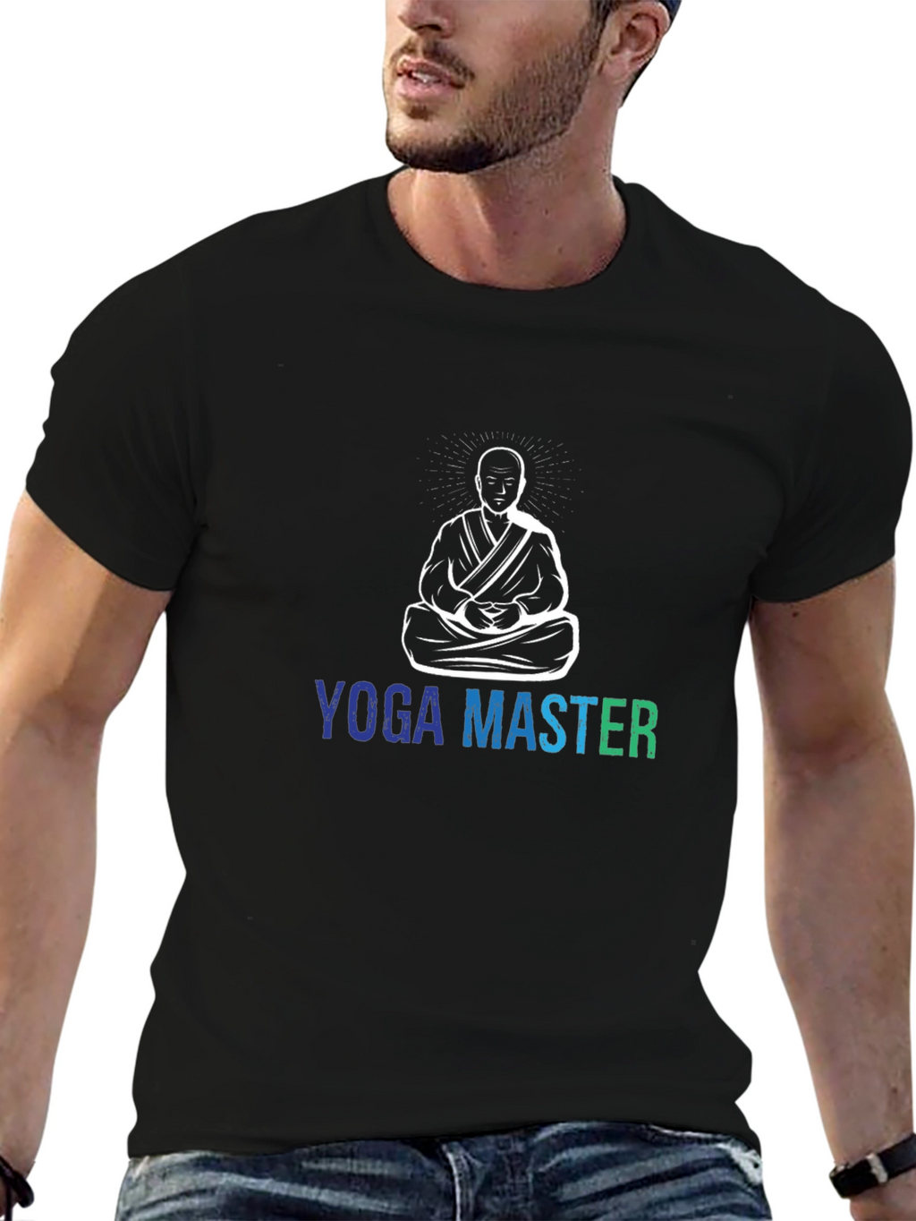 Yoga Master Graphic T-Shirt - Meditate in Style