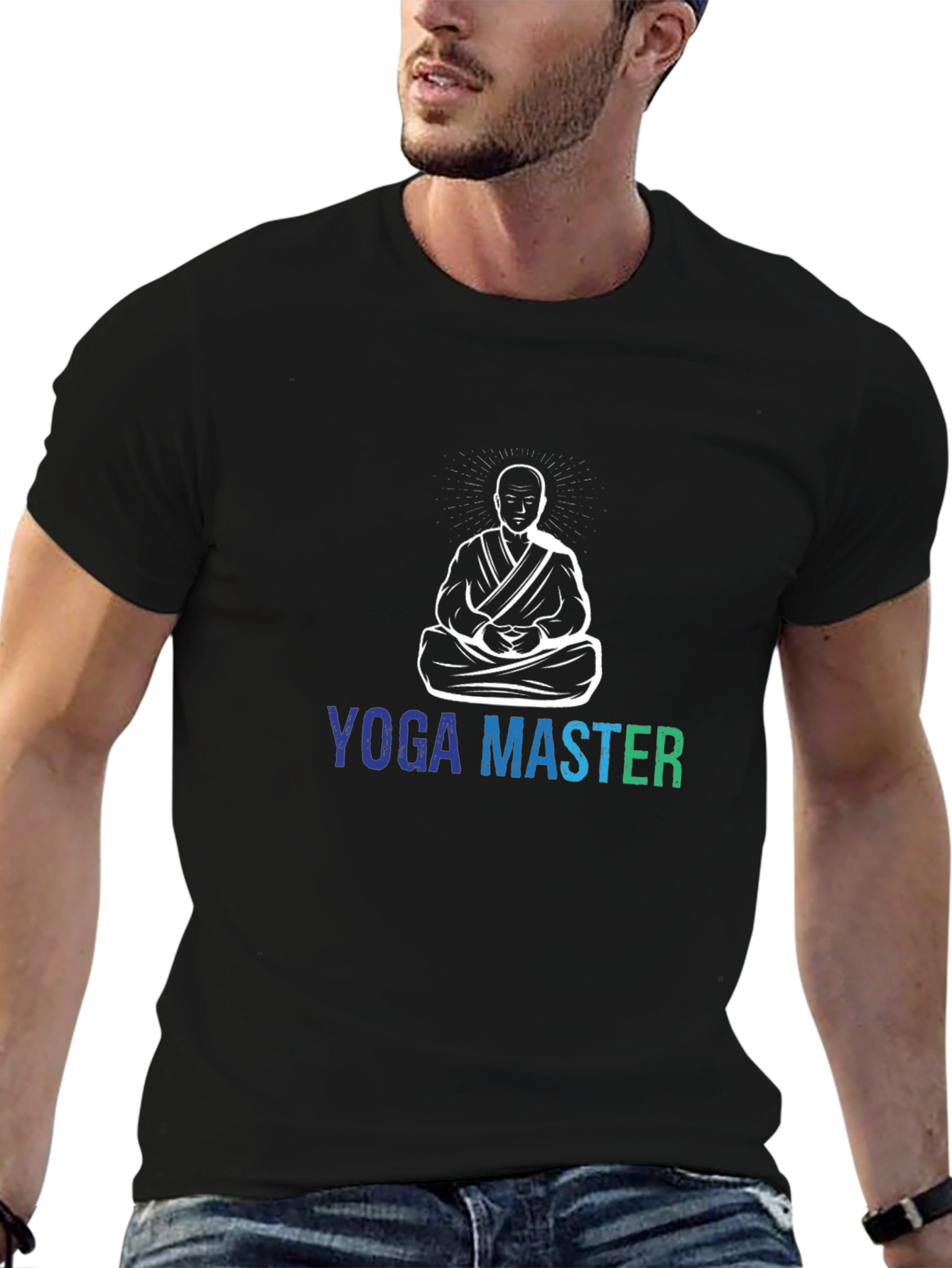 Yoga Master Graphic T-Shirt - Meditate in Style