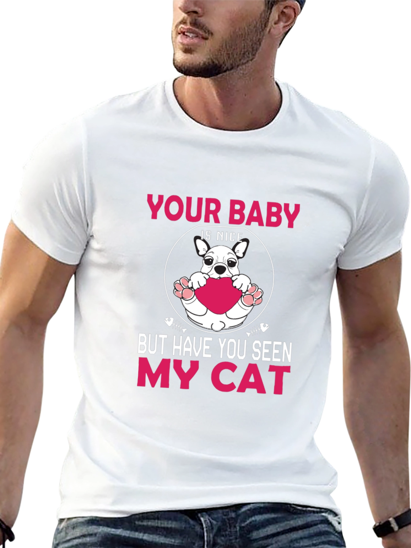 Funny Cat Lover T-Shirt - Have You Seen My Cat?