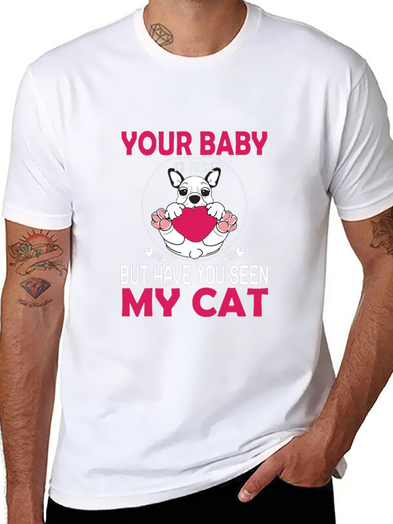 Funny Cat Lover T-Shirt - Have You Seen My Cat?