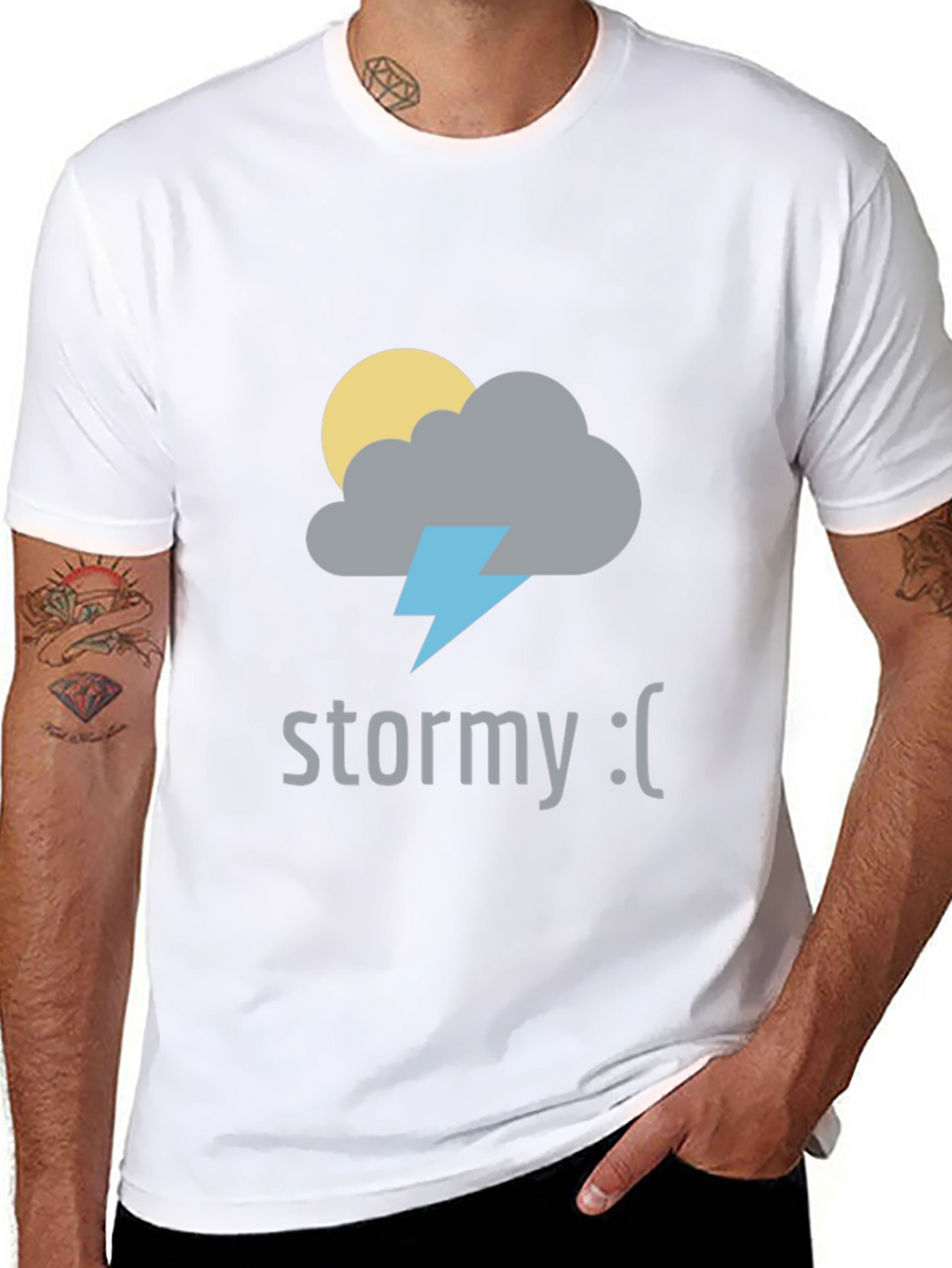 Stormy Day Graphic T-Shirt