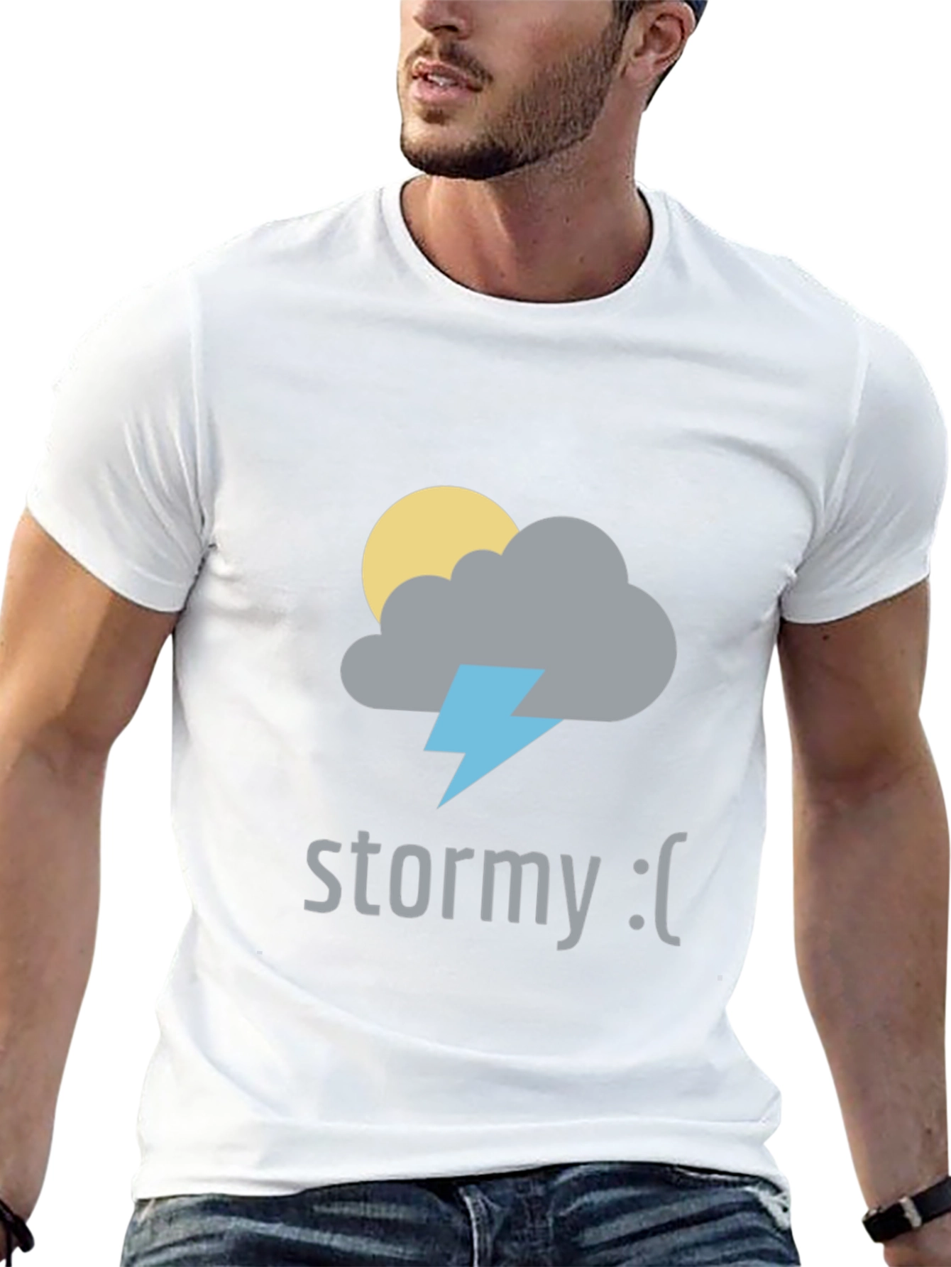 Stormy Day Graphic T-Shirt