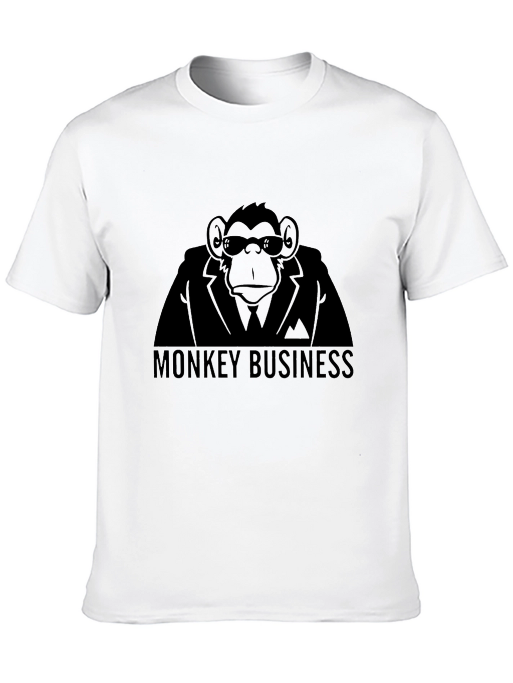 Monkey Business Graphic Tee - Black T-Shirt
