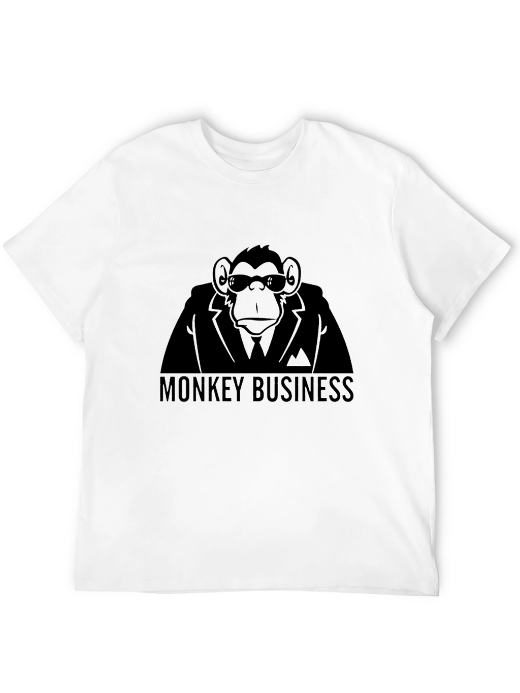 Monkey Business Graphic Tee - Black T-Shirt