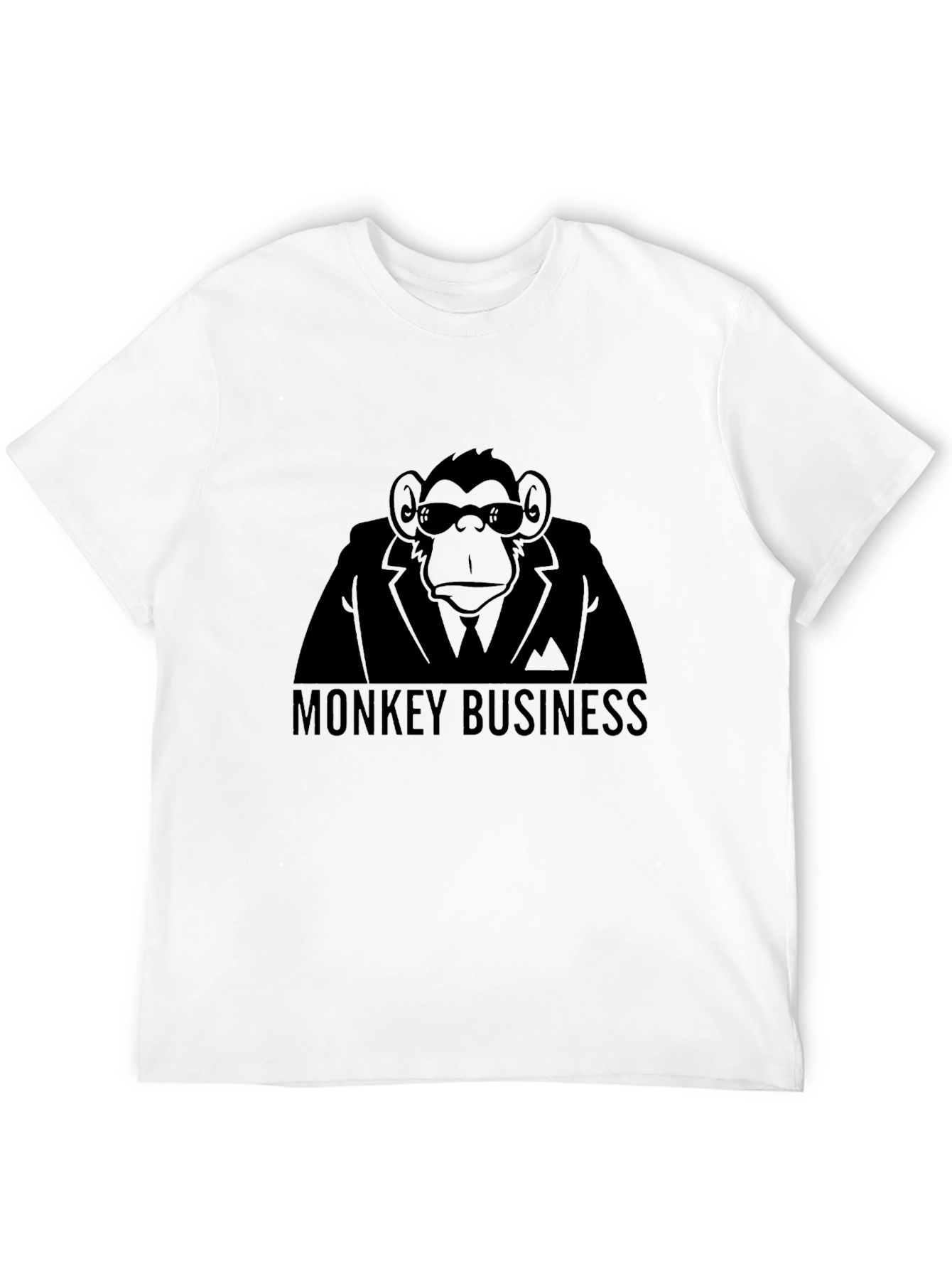 Monkey Business Graphic Tee - Black T-Shirt