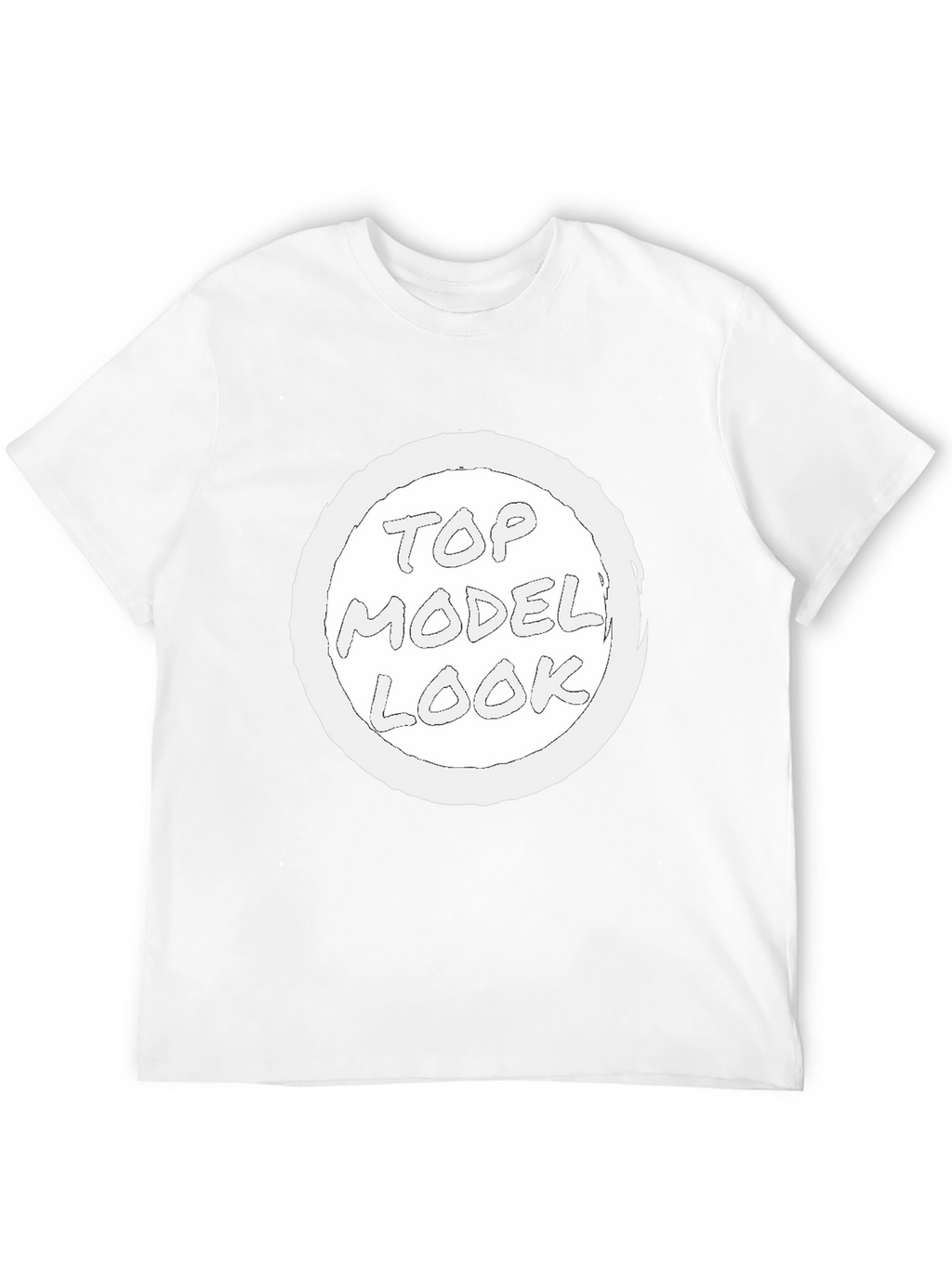 Top Model Look Graphic T-Shirt