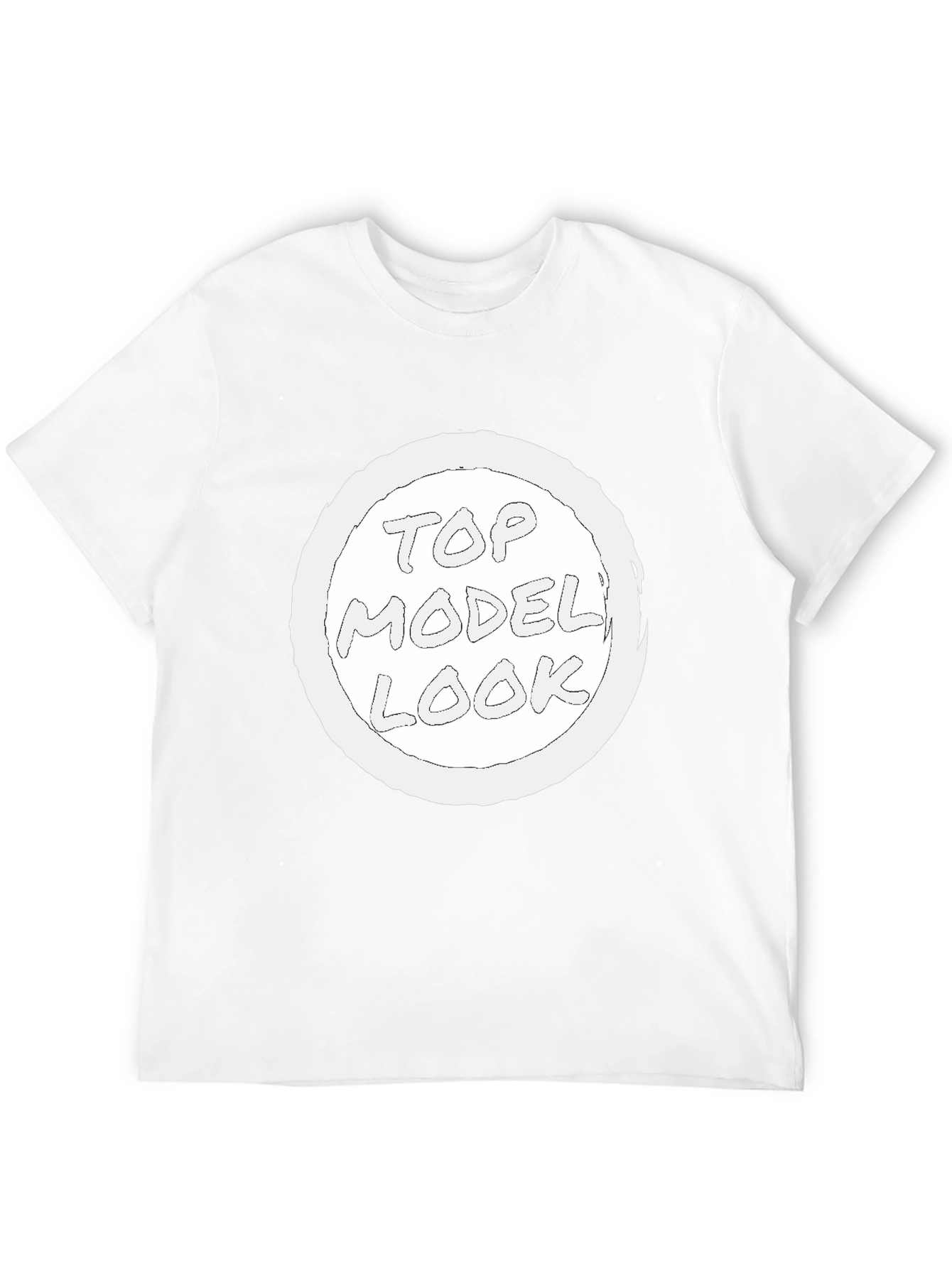 Top Model Look Graphic T-Shirt