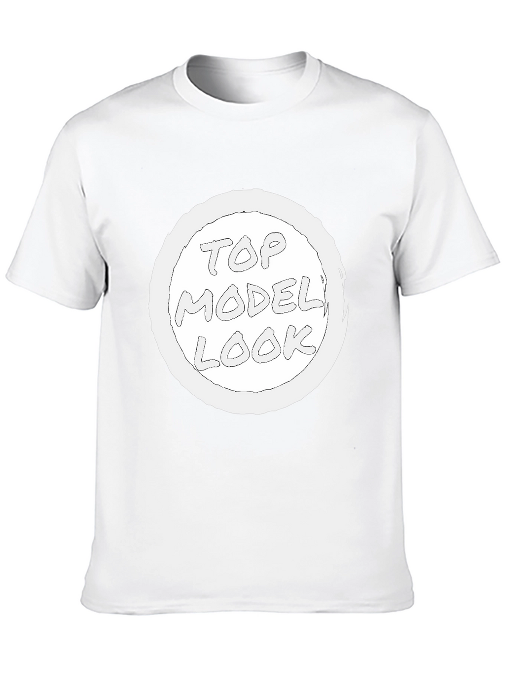 Top Model Look Graphic T-Shirt