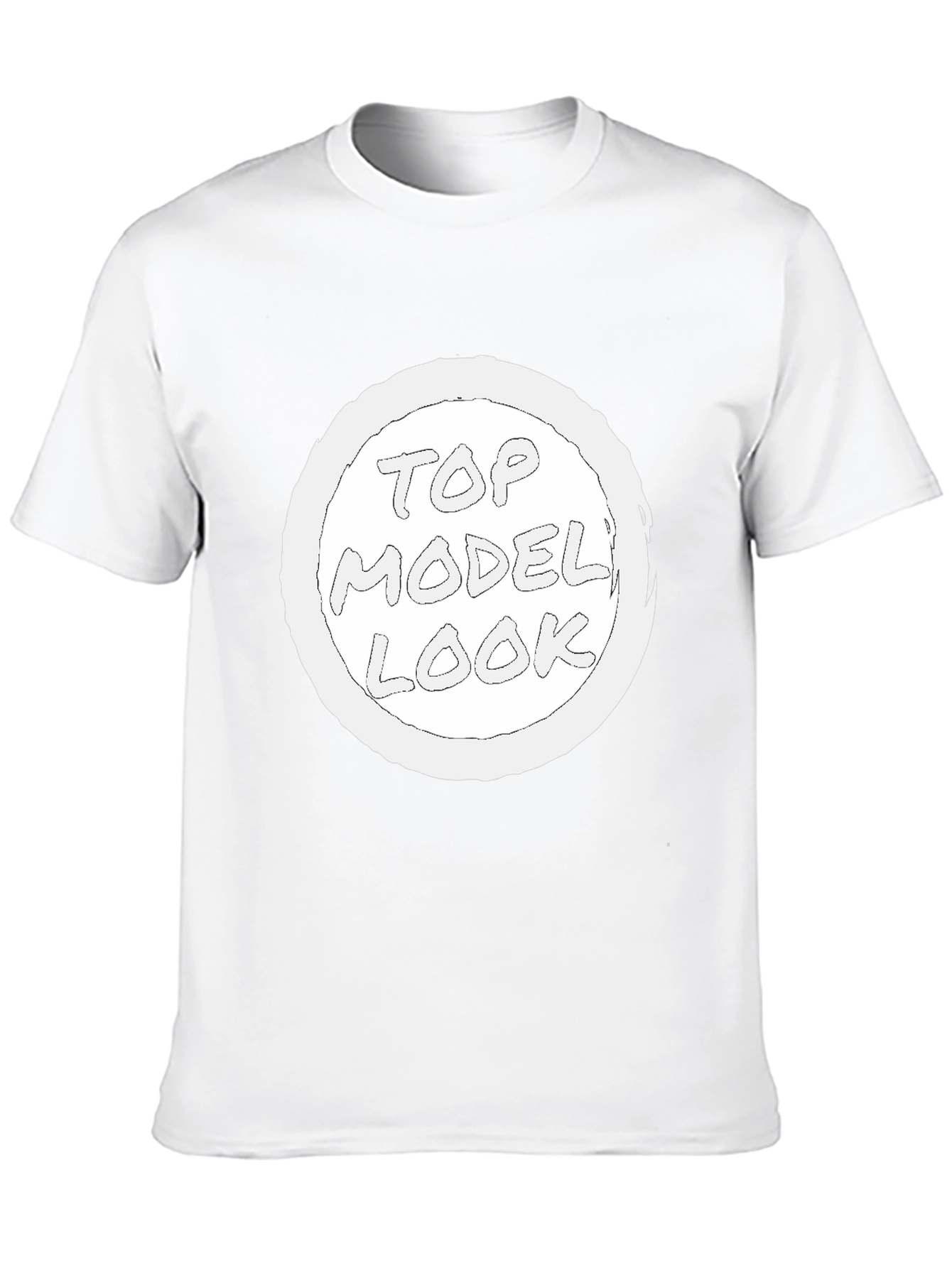 Top Model Look Graphic T-Shirt