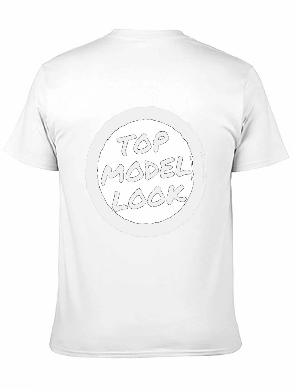 Top Model Look Graphic T-Shirt