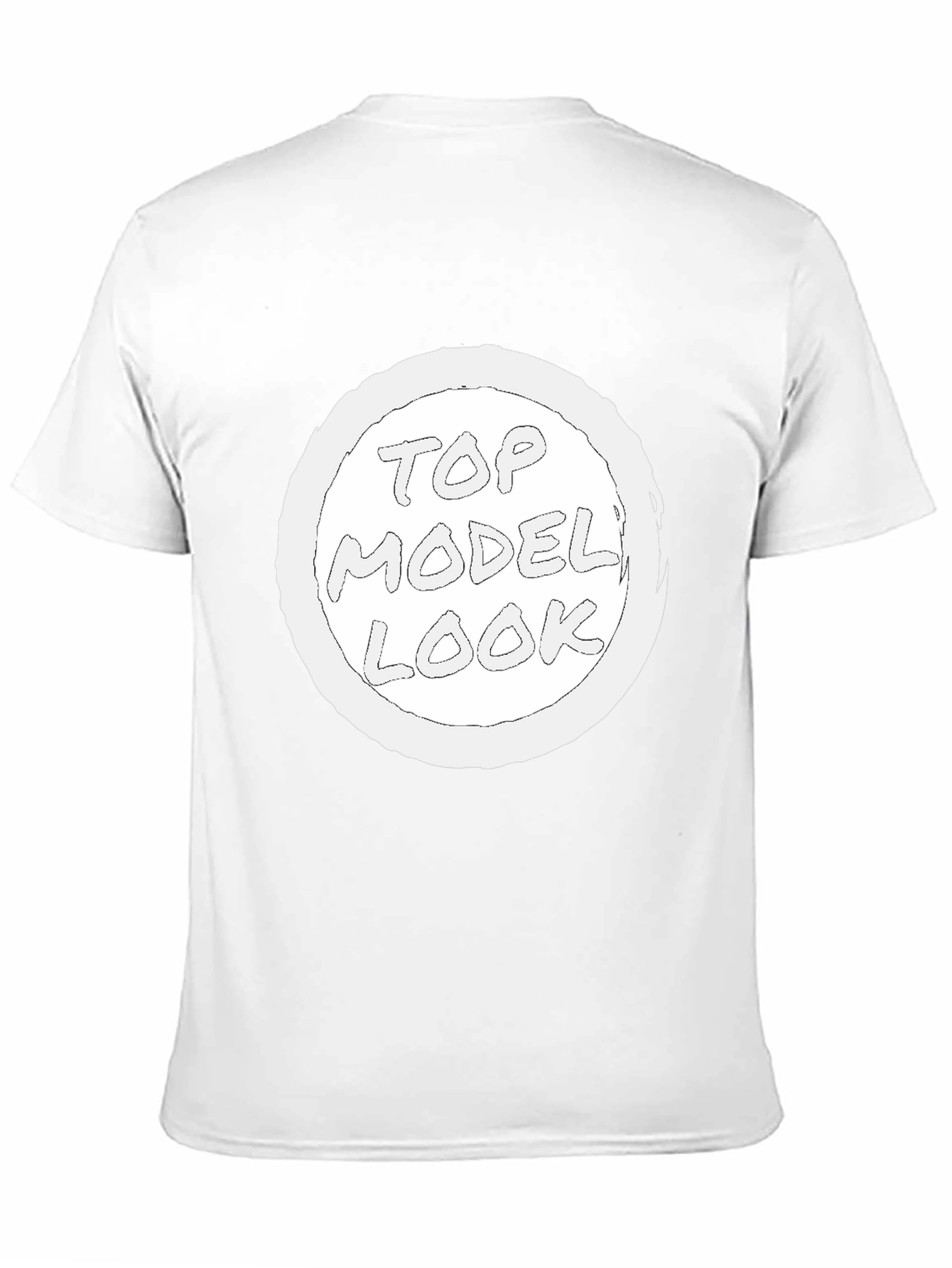 Top Model Look Graphic T-Shirt
