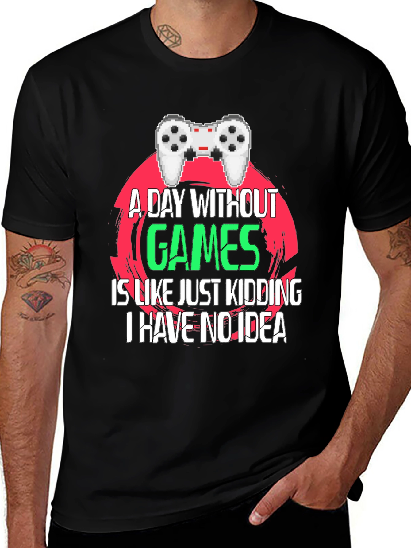 Gamer T-Shirt - A Day Without Games