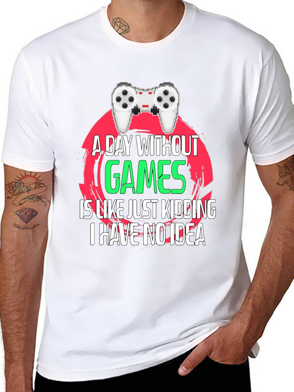 Gamer T-Shirt - A Day Without Games